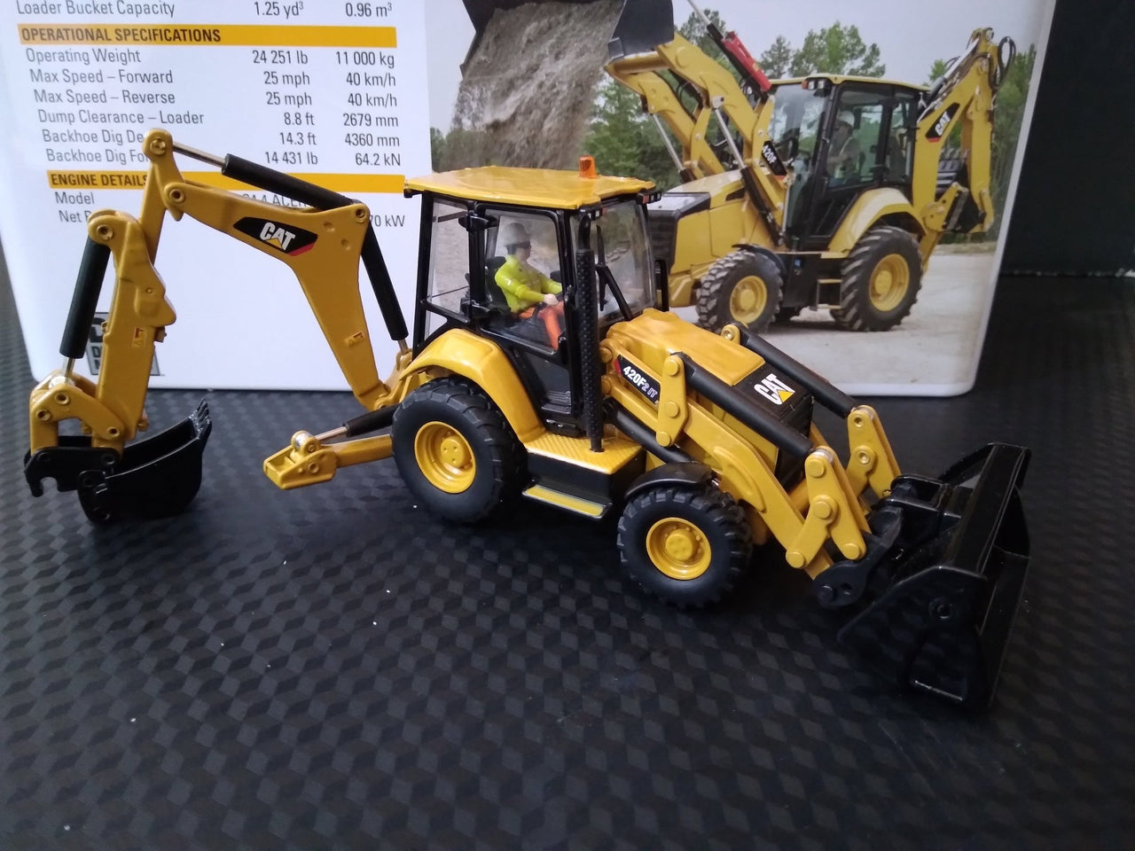 Retroexcavadora 420F2 IT Escala 1:50