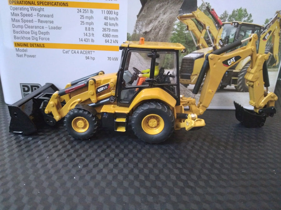 Retroexcavadora Caterpillar 420F2 IT Escala 1:50