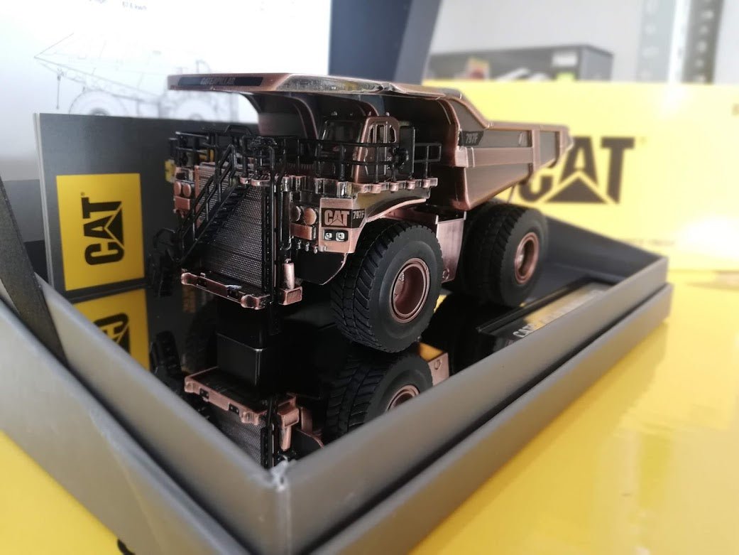 797F Mining Truck 1:125 Scale Copper Plated (Discontinued Model)