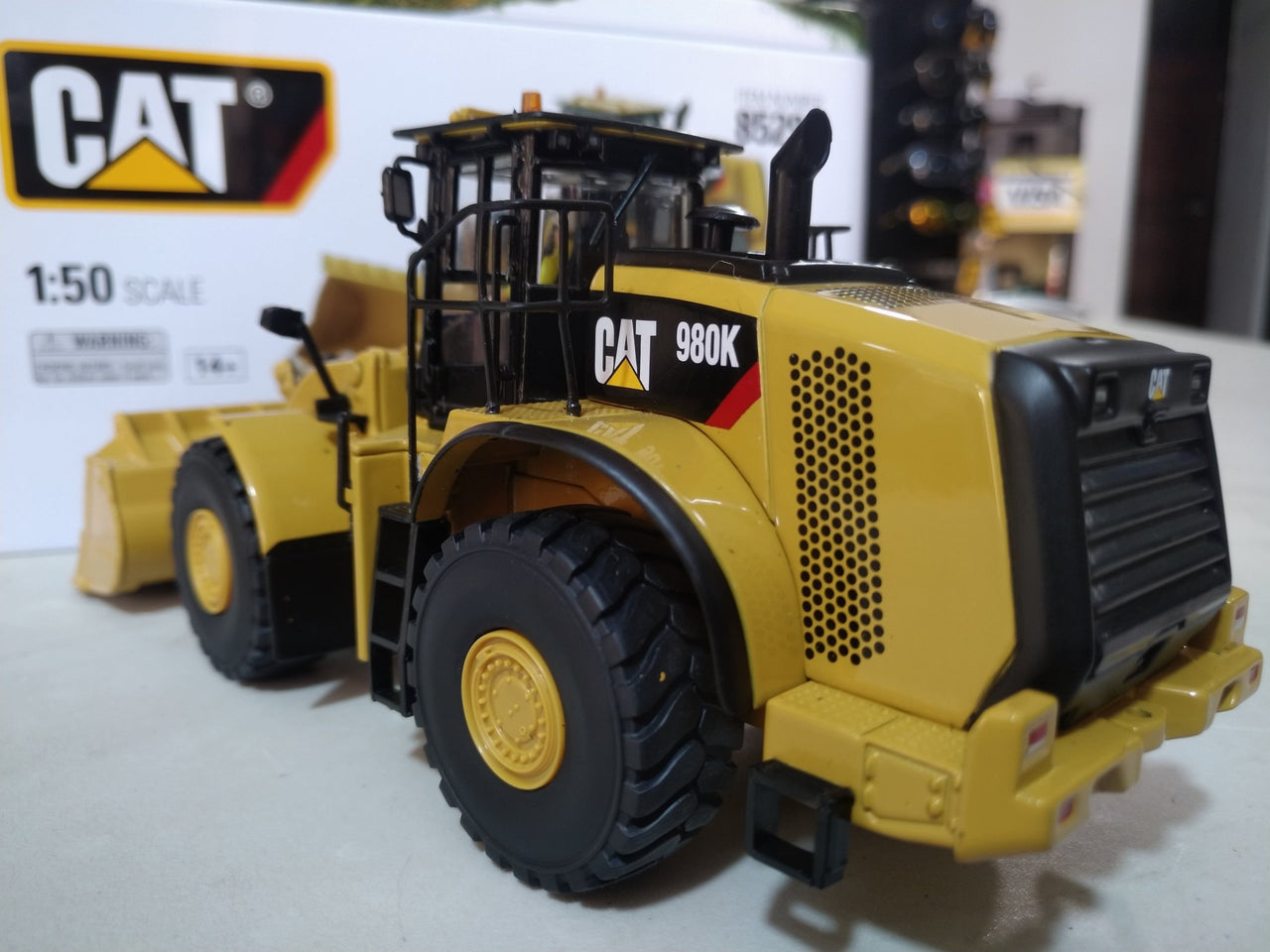 Cargador De Ruedas  980K Escala 1:50 (Modelo Descontinuado)