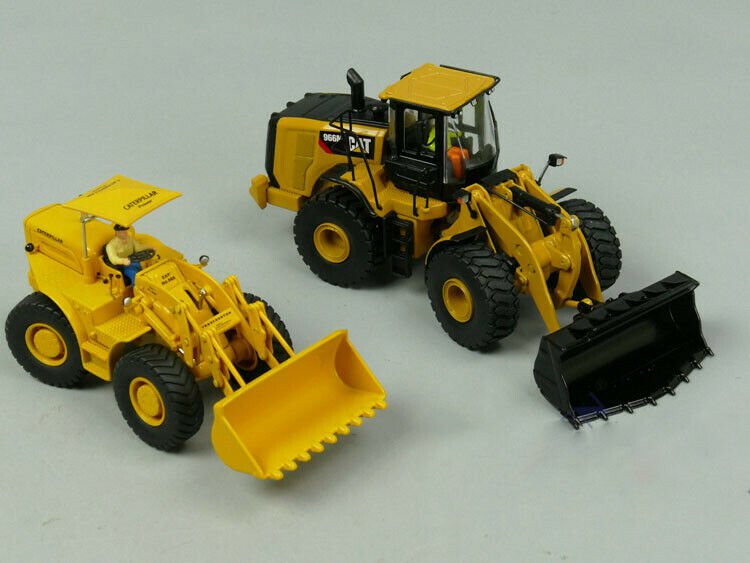 85558 Cargador De Ruedas Cat 966A & 966M Escala 1:50 (Modelo Descontinuado) - KATZER