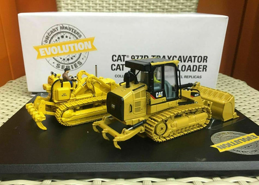 85559 Cargador De Orugas Caterpillar 977 & 963k Escala 1:50 - KATZER