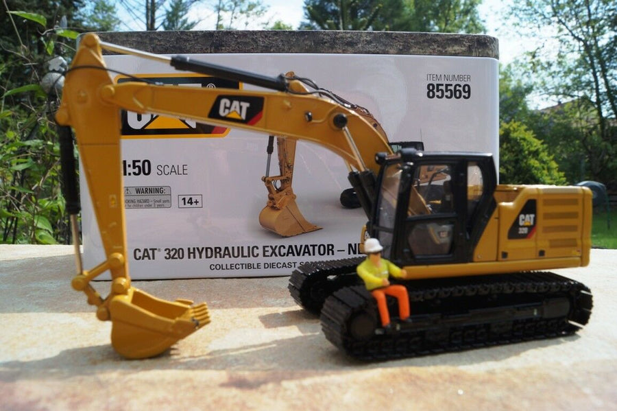 85569 Excavadora Hidráulica Cat 320 Escala 1:50 - KATZER