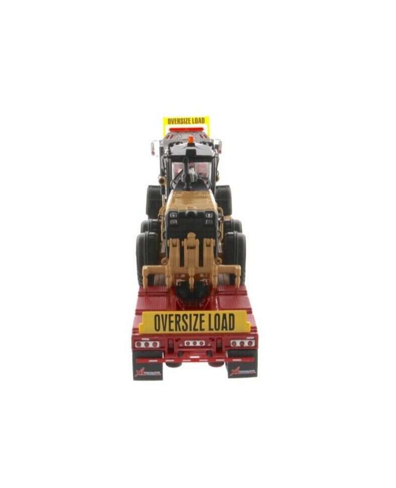 85598 Cama Baja HX520 International & Cat Motoniveladora 12M3 Escala 1:50 - KATZER