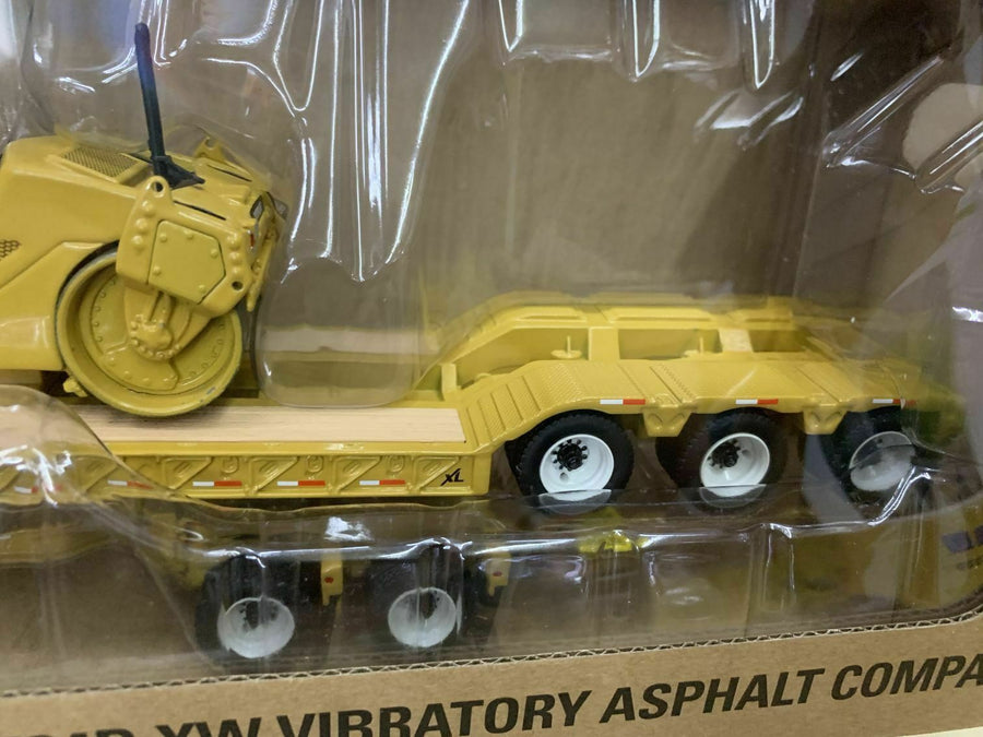 85601C Cama Baja Cat CT660 XL120 & Compactador de Asfalto CB-534D XW Escala 1:50 - KATZER