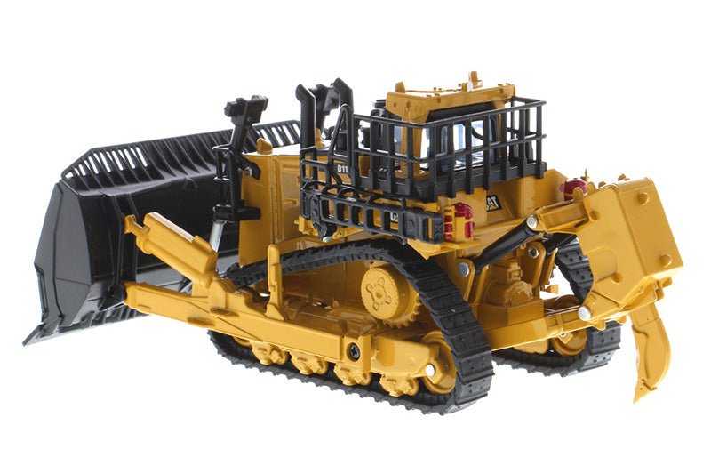 85637 Tractor De Orugas D11 Con 2 Cuchillas y 2 Desgarradores Escala 1:64 - KATZER