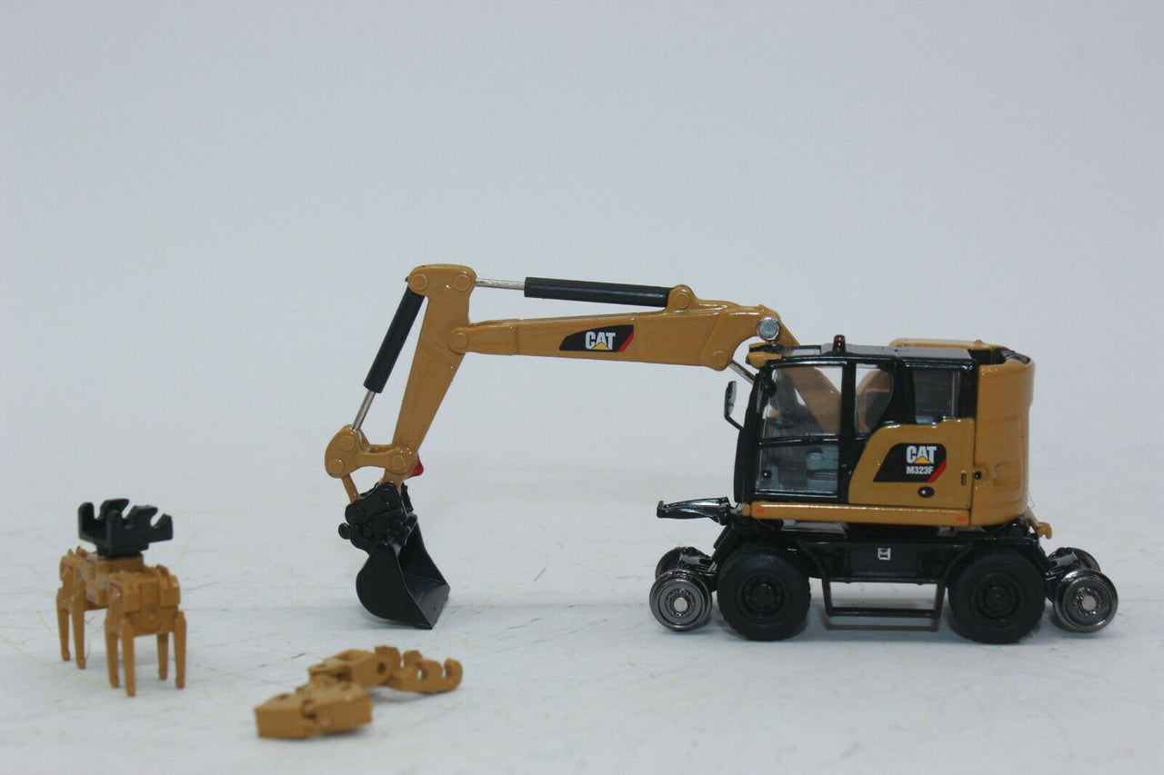85656 Excavadora De Ruedas Cat M323F Escala 1:87 - KATZER