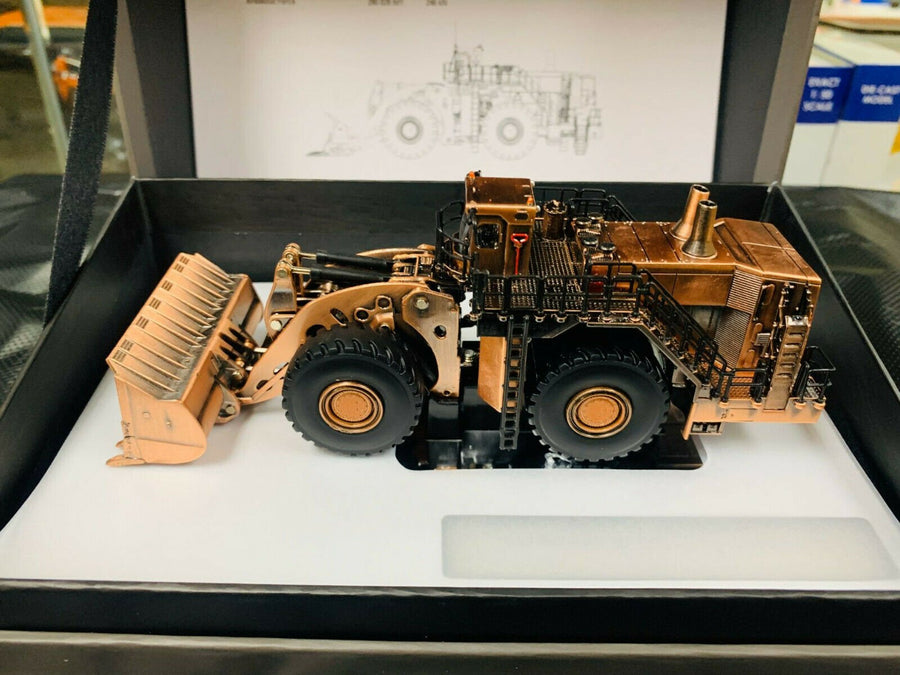 85672 Cargador de Ruedas Caterpillar 994K Bañado en Cobre Escala 1:125 - KATZER