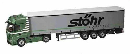 8622-03 Tráiler Mercedes Benz FH25 Stohr Logistik Verde Escala 1:50 (Modelo Descontinuado) - KATZER