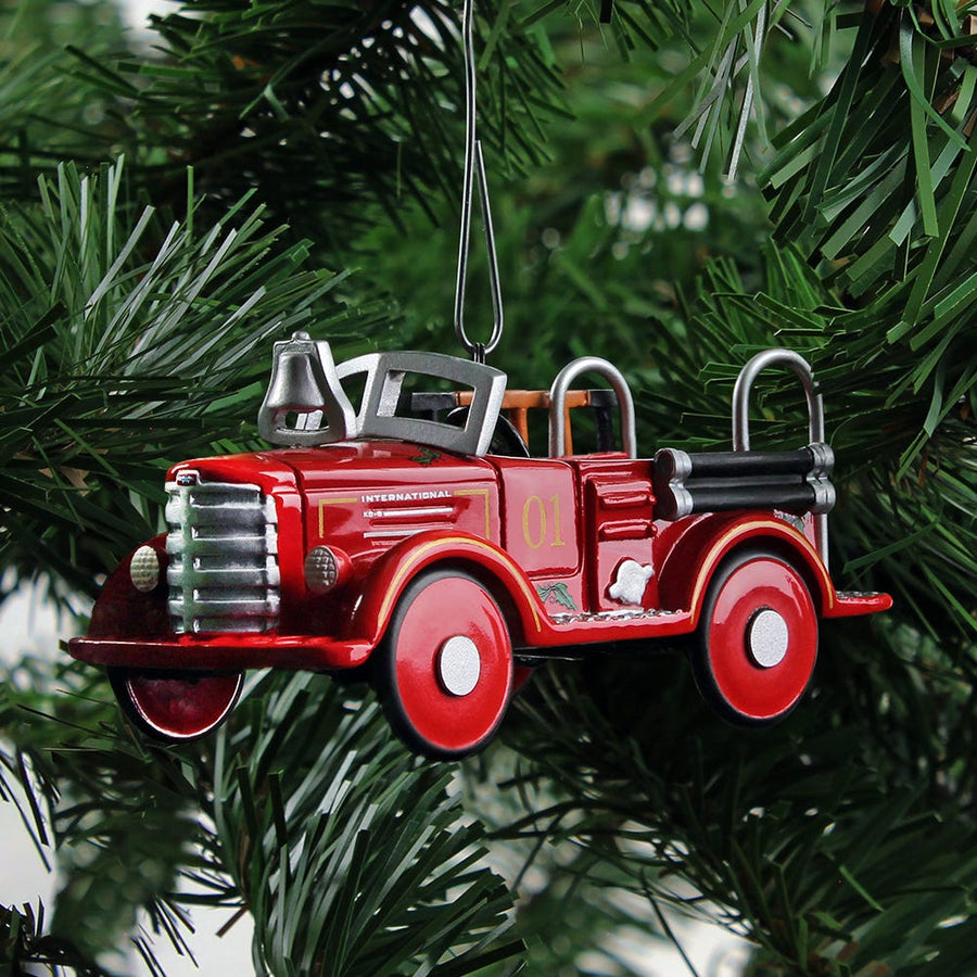 90-0165 Camión Adorno Navideño International KB-8 Escala 1:87 - KATZER