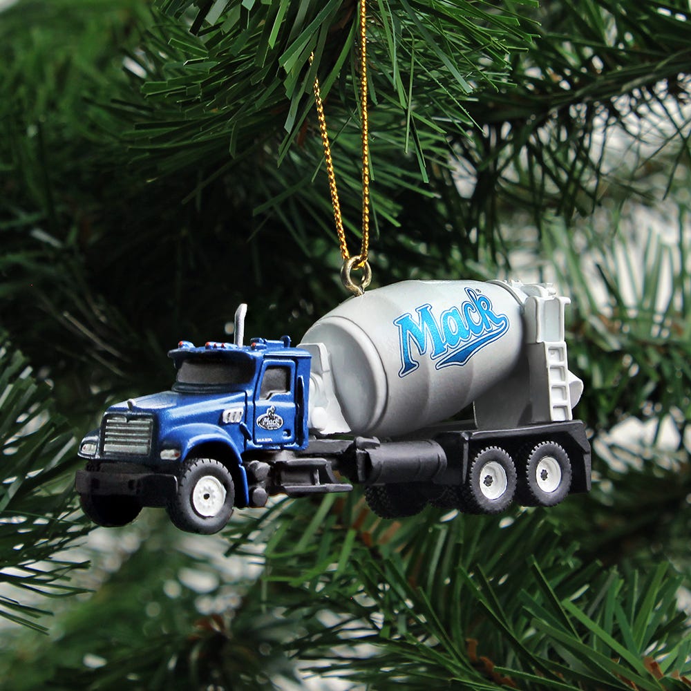 90-0379 Mezcladora Adorno Navideño Mack Granite Escala 1:87 - KATZER