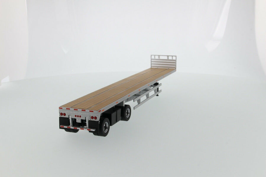 91023 Plataforma Plateado 53' Flatbed Trailer Escala 1:50 - KATZER