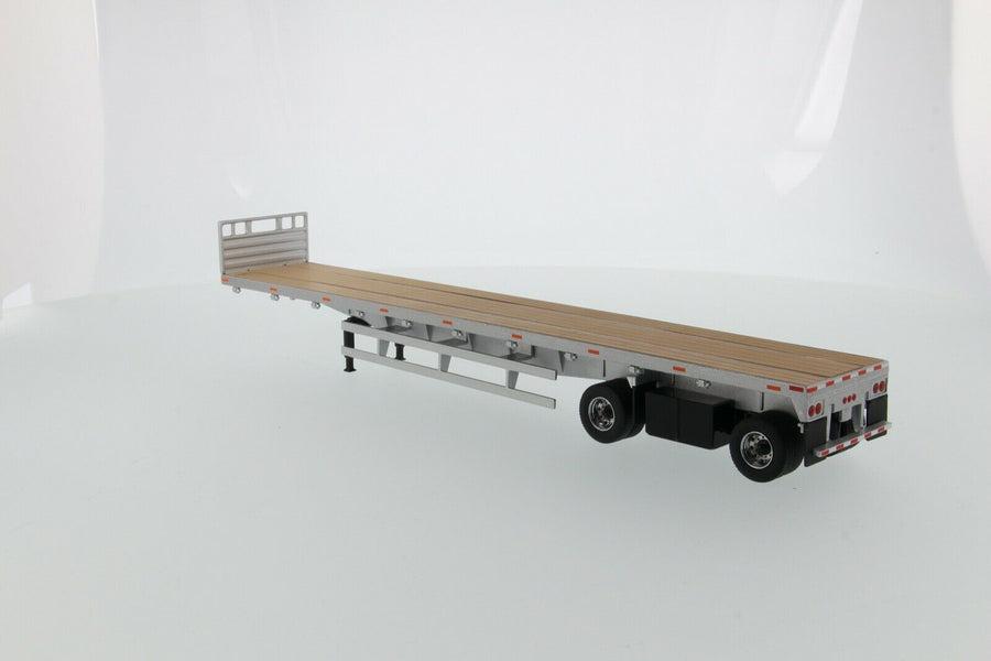 91023 Plataforma Plateado 53' Flatbed Trailer Escala 1:50 - KATZER