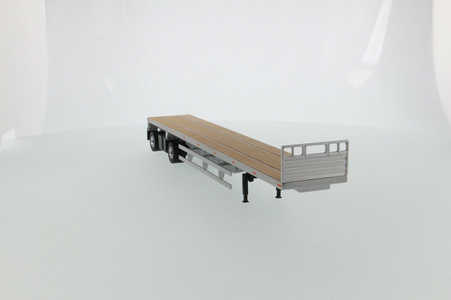 91023 Plataforma Plateado 53' Flatbed Trailer Escala 1:50 - KATZER