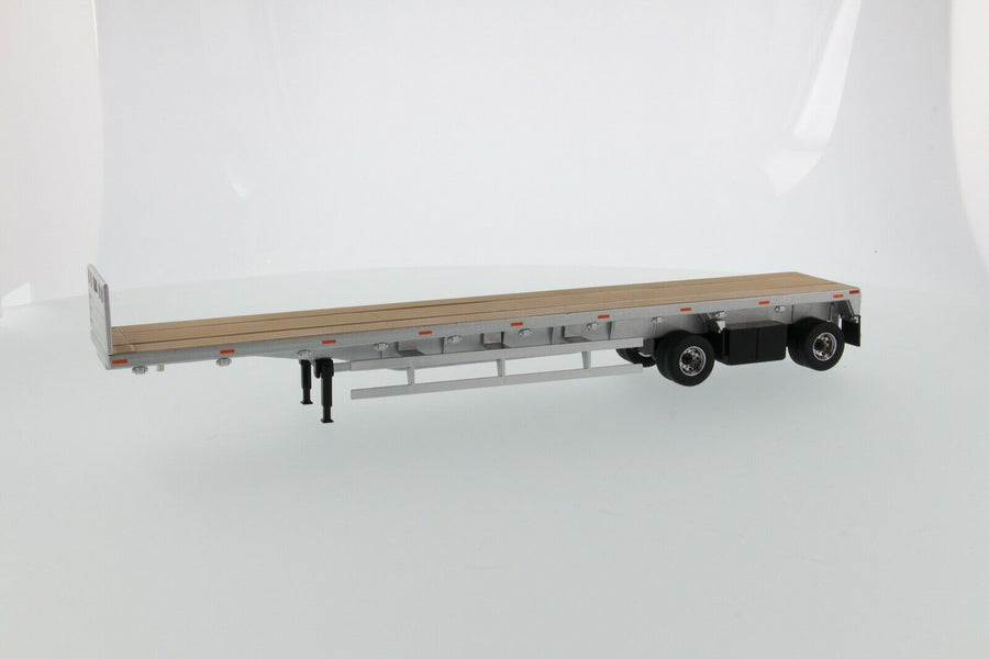 91023 Plataforma Plateado 53' Flatbed Trailer Escala 1:50 - KATZER