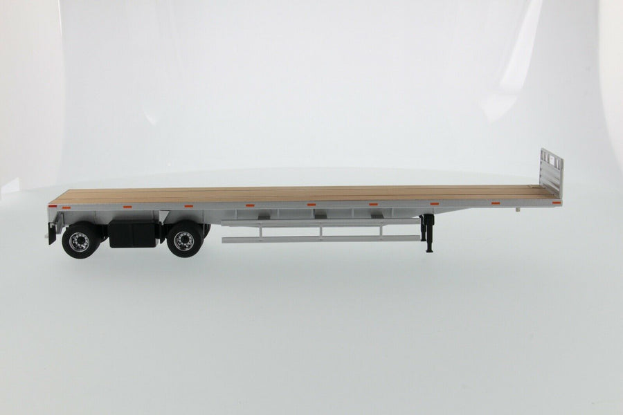 91023 Plataforma Plateado 53' Flatbed Trailer Escala 1:50 - KATZER