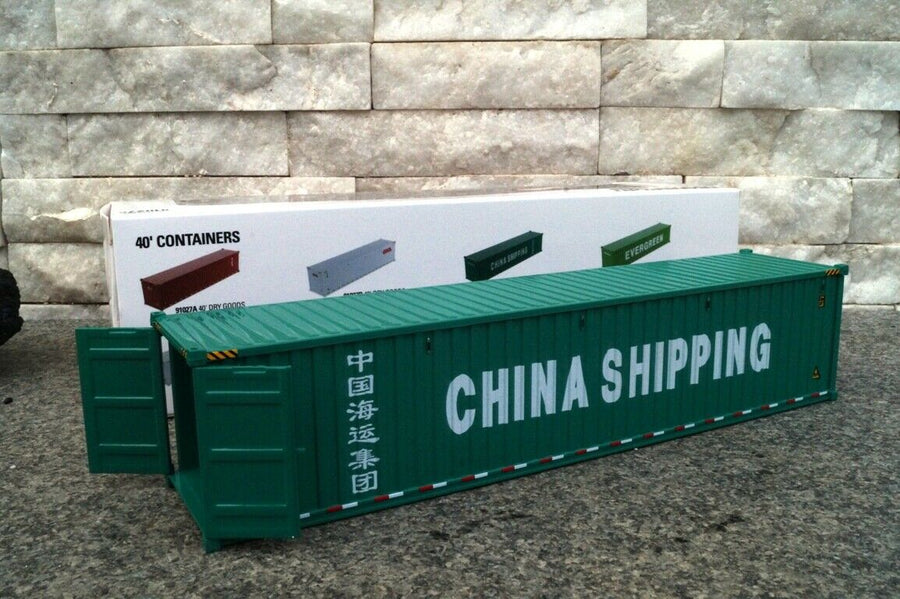 91027C 40' Dry Goods Sea Container Escala 1:50 - KATZER