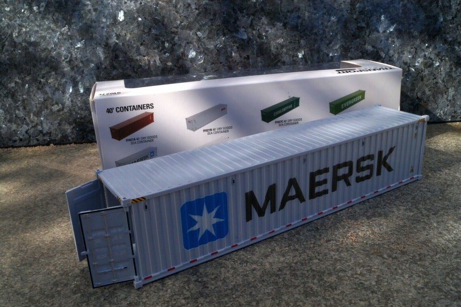 91027E 40' Dry Goods Sea Container Escala 1:50 - KATZER