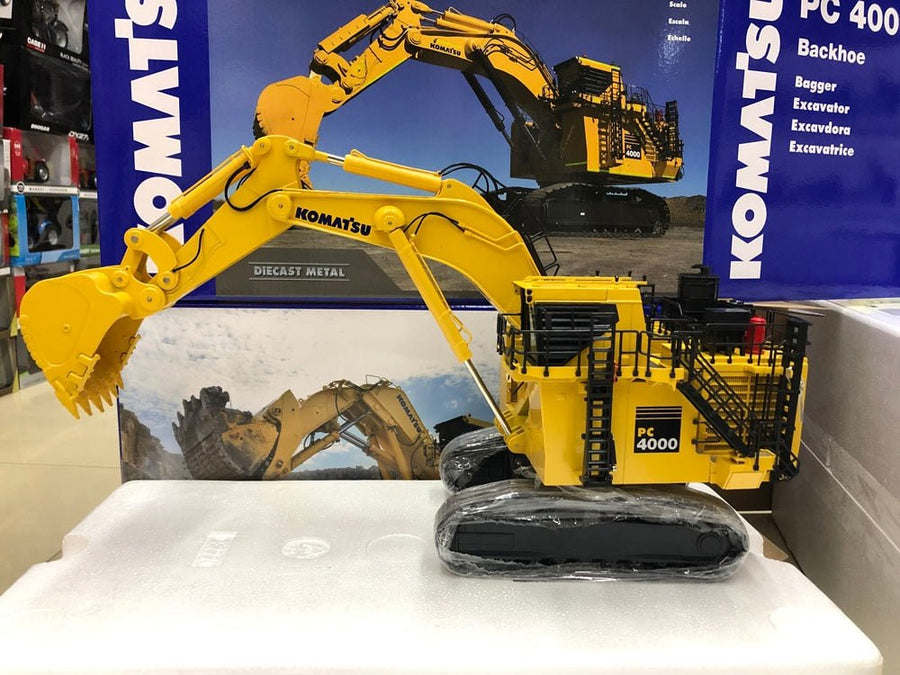 9331 Excavadora Minera Diesel Komatsu PC4000 Tipo Backhoe Escala 1:50 - KATZER