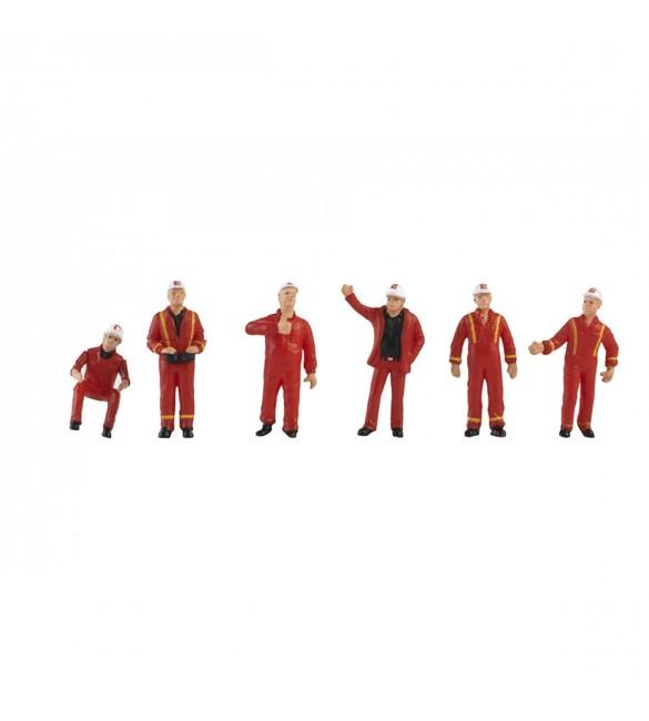 99801/07 Trabajadores a Escala 1:50 Mammoet (Modelo Descontinuado) - KATZER