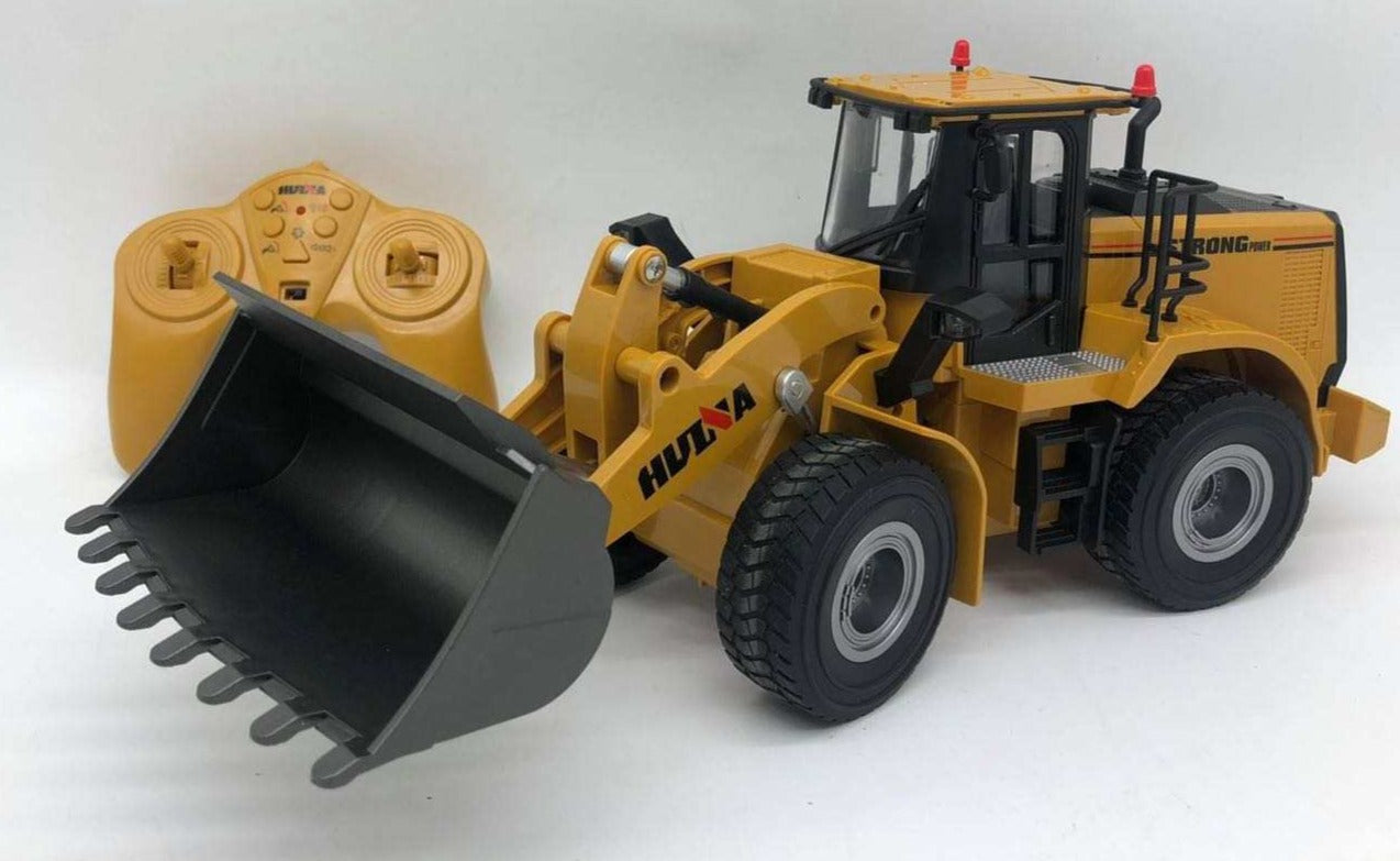 Cargador De Ruedas Control Remoto Huina Escala 1:24