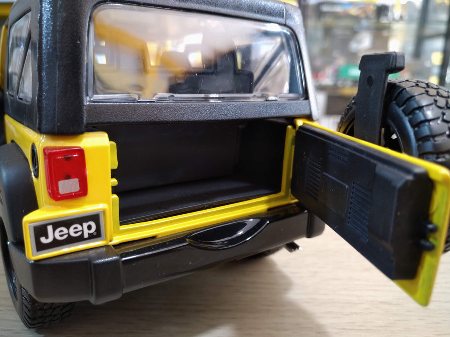 Auto Jeep Wrangler Año 2014 Escala 1:18 Edición Especial (Modelo Descontinuado)