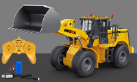 Thumbnail for Cargador De Ruedas Control Remoto Huina Escala 1:24