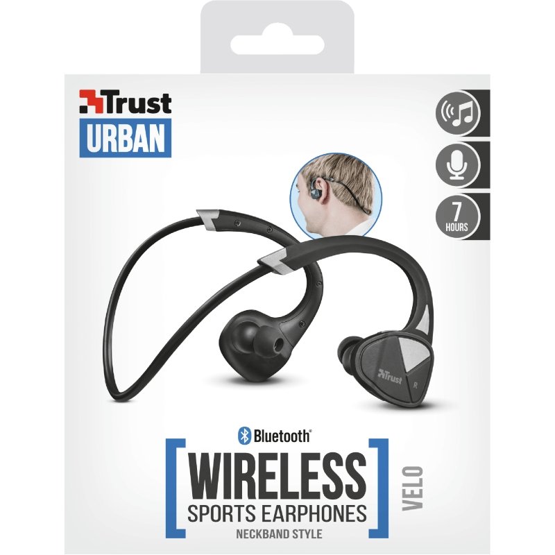 Audífonos Inalámbricos Trust Urban Velo Neckband-Style - KATZER