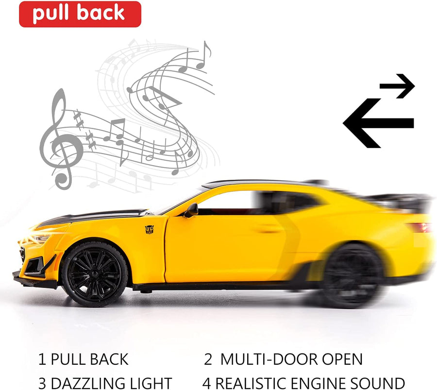 Auto Camaro Bumblebee Escala 1:24 - KATZER