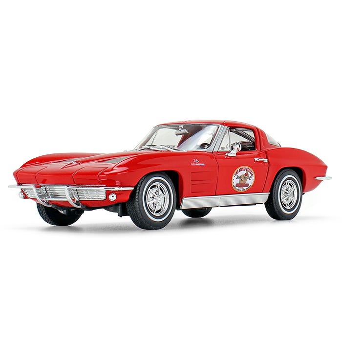 Auto Chevrolet 1963 Corvette Escala 1:24 (Modelo Descontinuado) - KATZER