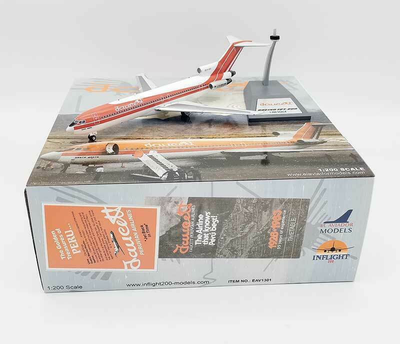 AV1307 Avión Comercial Boeing 727-200 Faucet Escala 1:200 - KATZER
