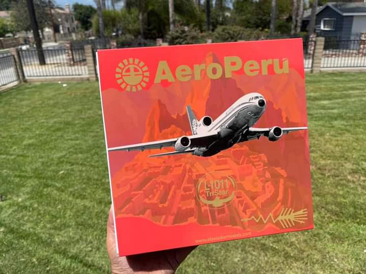 Avión AeroPeru Lockheed L-1011 Tristar Escala 1:200 (Edición Limitada) - KATZER