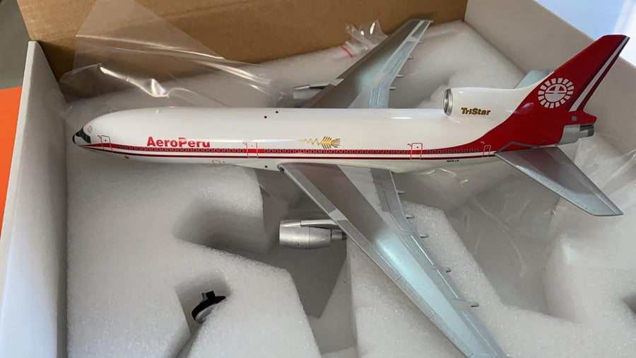 Avión AeroPeru Lockheed L-1011 Tristar Escala 1:200 (Edición Limitada) - KATZER