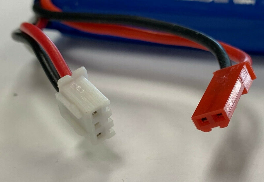 Batería Li-Ion (JST red Connector) 2s 7,4V 1200 mAh Huina 1592/1593 - KATZER