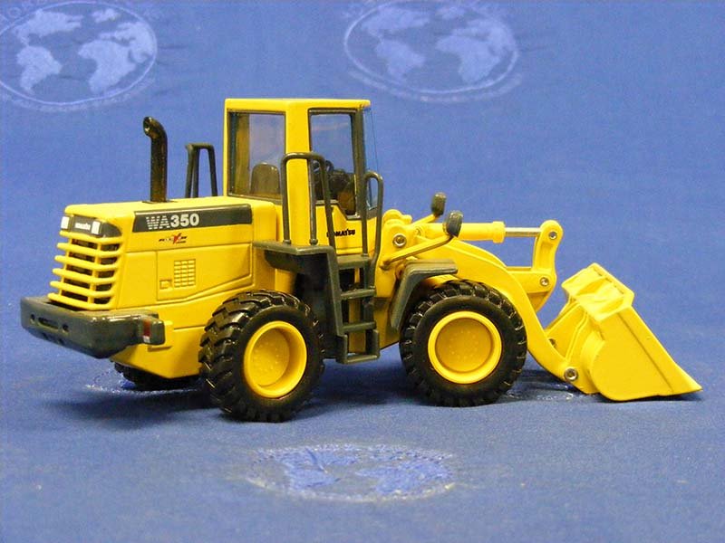 Cargador De Ruedas Komatsu WA350 Escala 1:50 (Modelo Descontinuado) - KATZER