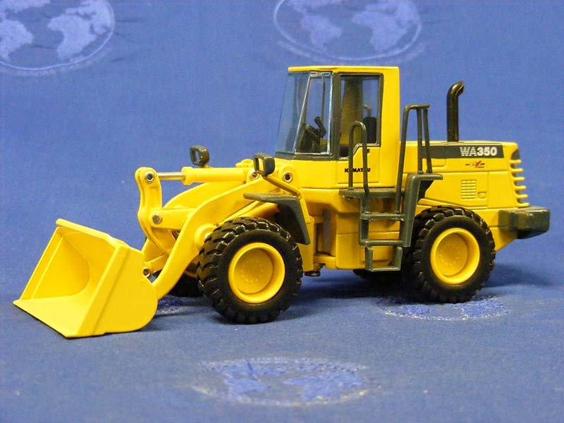 Cargador De Ruedas Komatsu WA350 Escala 1:50 (Modelo Descontinuado) - KATZER