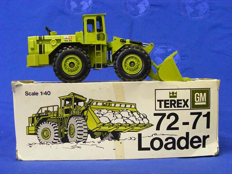 Cargador De Ruedas Terex GM 72 - 71 Escala 1:40 (Modelo Descontinuado) - KATZER