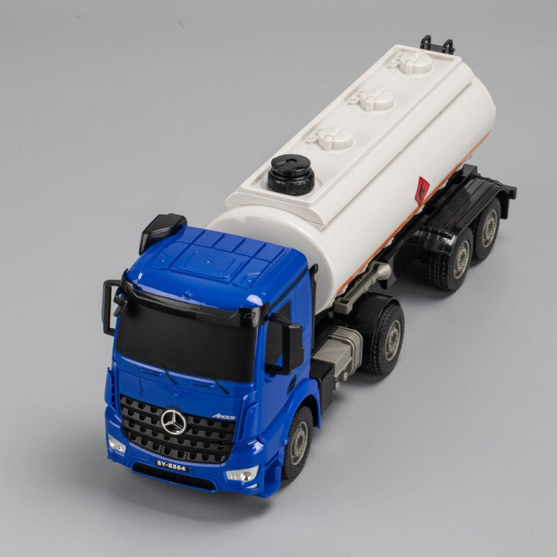 Camión Cisterna Mercedes Benz Control Remoto Escala 1:26