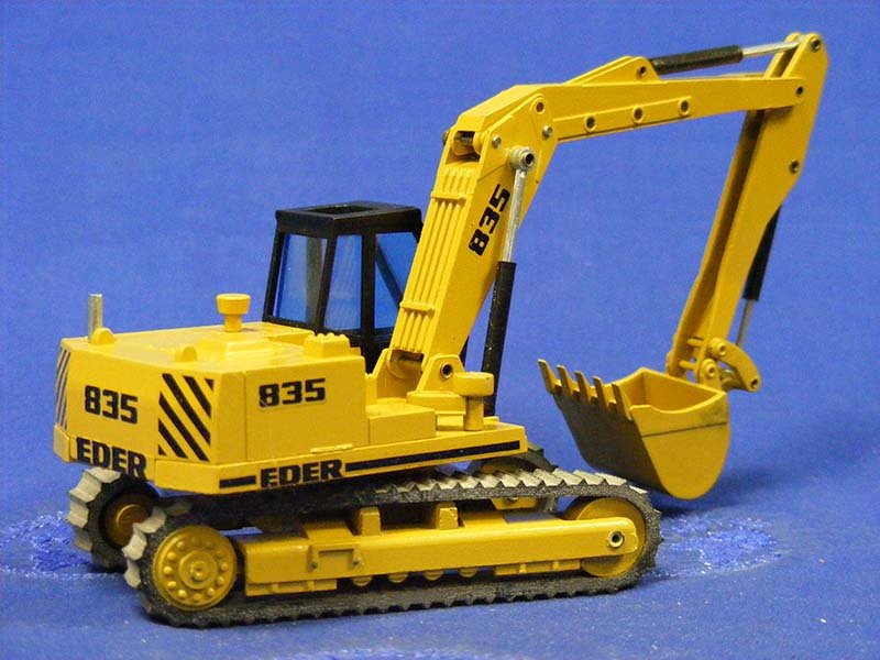 Excavadora De Orugas Eder 835 Escala 1:50 (Modelo Descontinuado) - KATZER