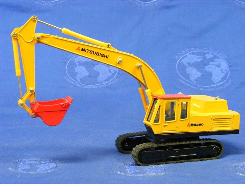 Excavadora De Orugas Mitsubishi MS280 Escala 1:48 (Modelo Descontinuado) - KATZER