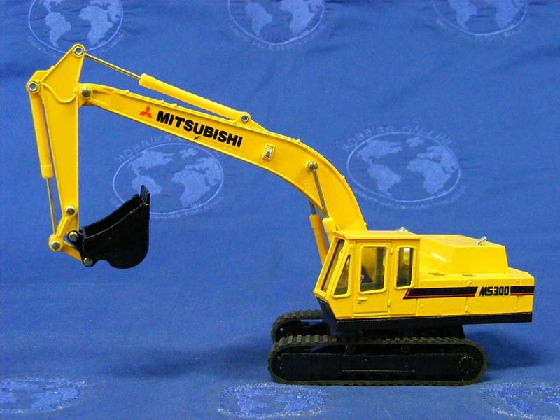 Excavadora De Orugas Mitsubishi MS300 Escala 1:48 (Modelo Descontinuado) - KATZER