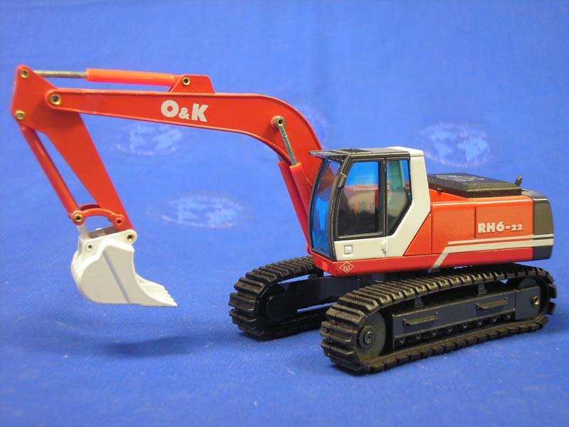 Excavadora De Orugas O&K RH6 - 22 Escala 1:50 (Modelo Descontinuado) - KATZER