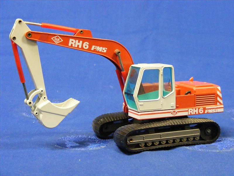 Excavadora De Orugas O&K RH6 Escala 1:50 (Modelo Descontinuado) - KATZER