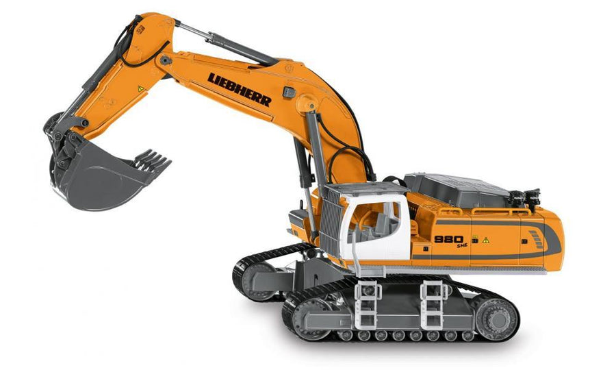 Excavadora DieCast Liebherr R980 SME Control Remoto - Escala 1:32 - KATZER