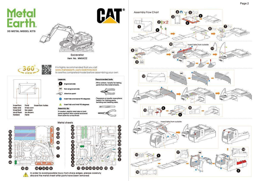 Excavadora Hidráulica - Cat Excavator - KATZER