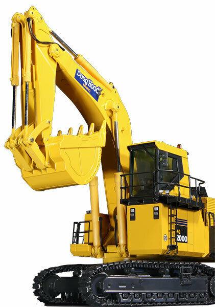 Excavadora Komatsu PC2000-8 Escala 1:50 (Modelo Descontinuado) - KATZER