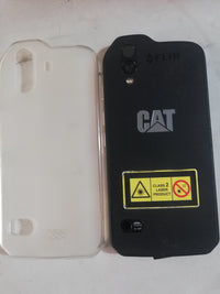 Thumbnail for Funda Protectora De Silicona TPU Case Roxx Para Teléfono Cat S61 Blanco-Transparente - KATZER