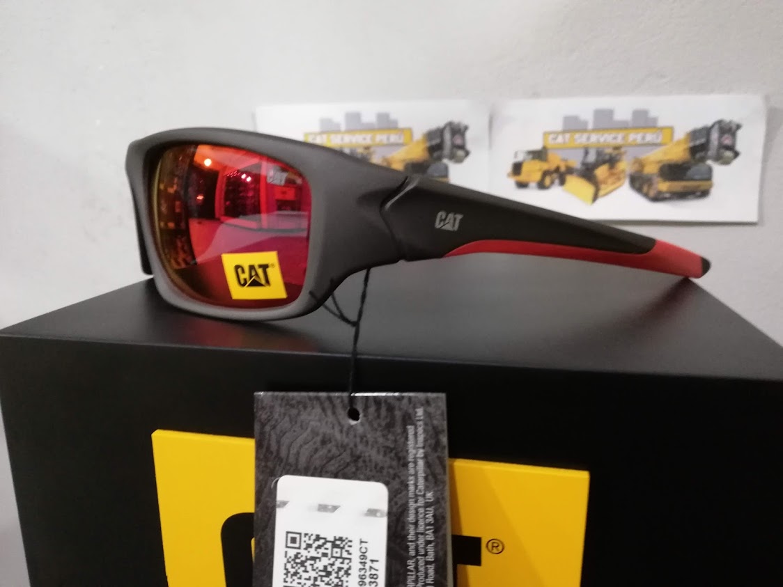 Lentes De Sol  Actuator 108P Lunas Rojas Polarizadas