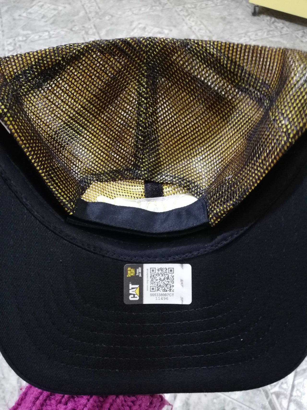 Gorra Cat Black And Gold Cap 4447536 - KATZER