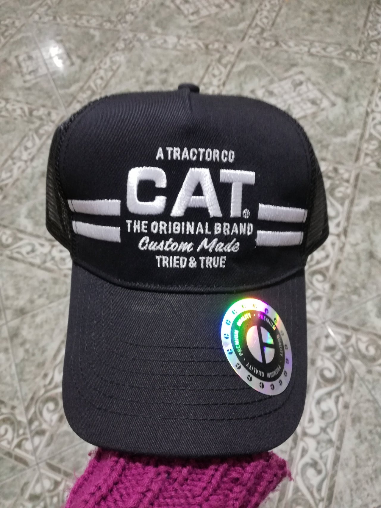 Gorra Cat Pitch Black - KATZER